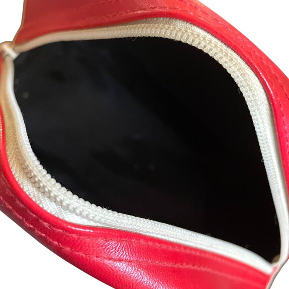 Red Tango by Tokyo Bay Retro Vintage Mini Bowling Bag Women's Red/White Cat - Picture 9 of 9